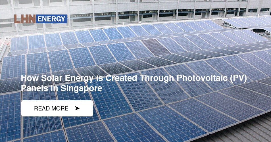 LHN Energy photovoltaic panels installed on a rooftop.