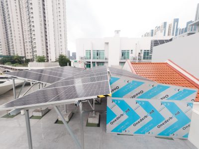 Solar Panels Concrete Roof 450 Serangoon Rd