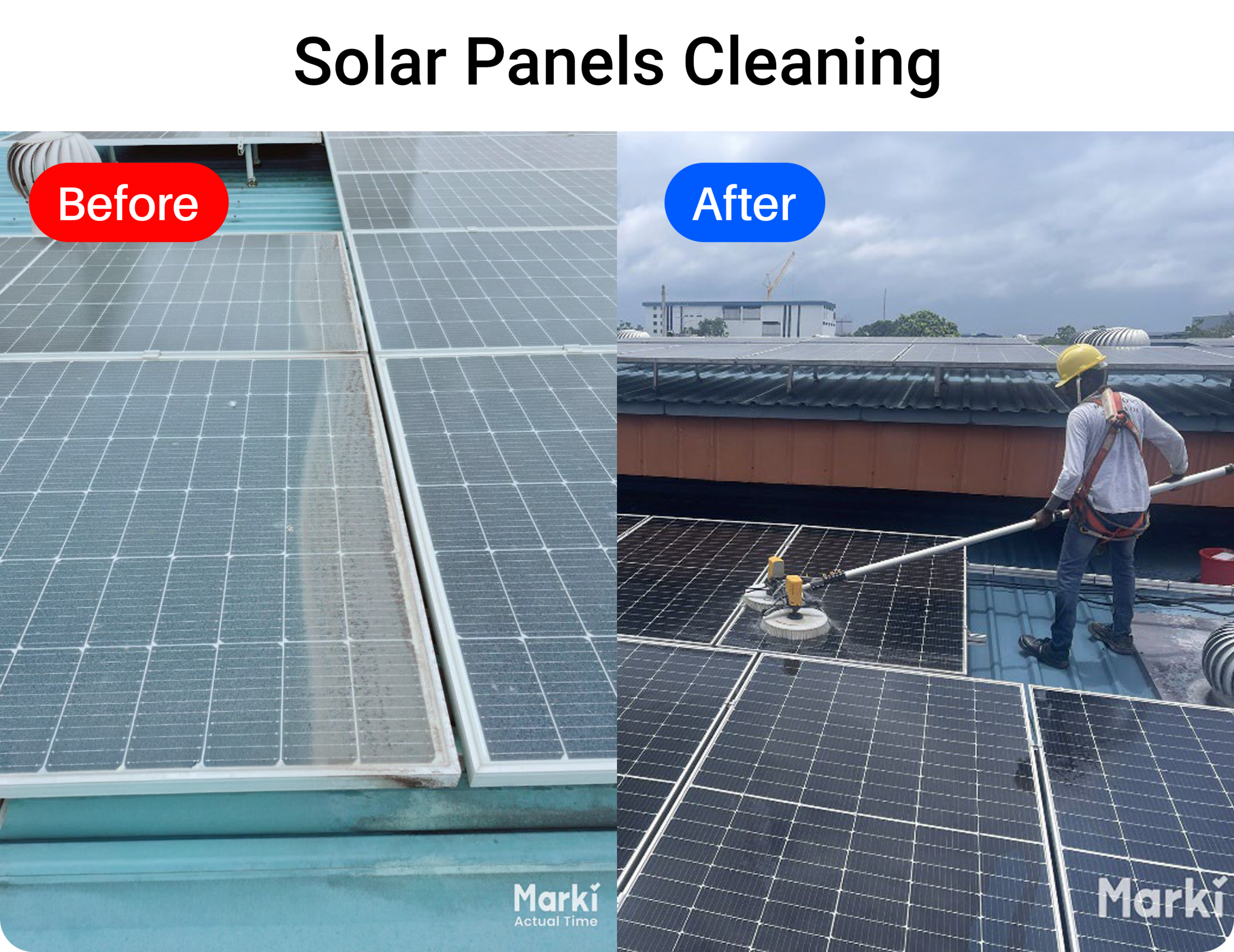 Solar Panels Cleaning